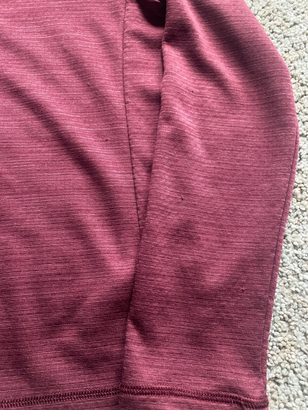 Vineyard vines sankaty Maroon quarter-Zip Pullover medium 12-14 - Picture 3 of 4